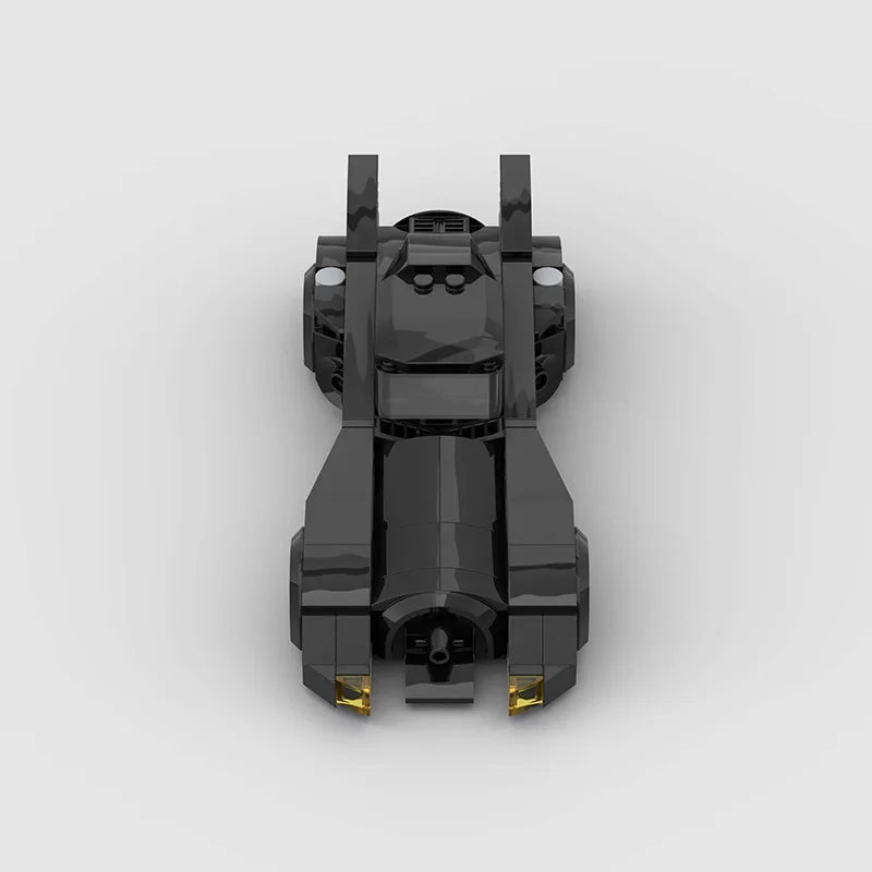 204PCS 1989 Car Batmobile V2 Racing Technical Vehicle Building Block Super Race Brick Ideas Hero Movie Bats Toy XMAS Gift City